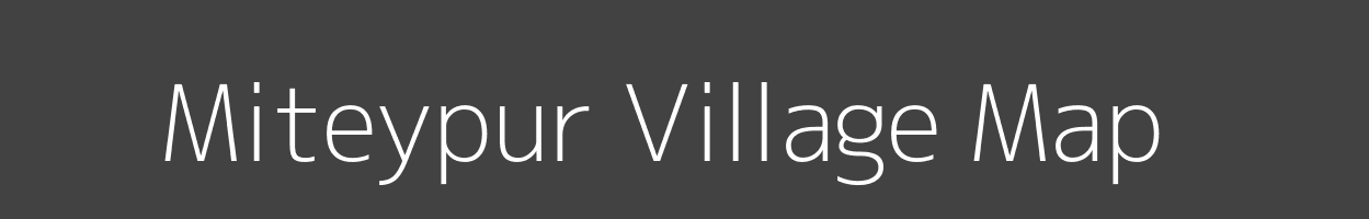 Map of Miteypur Village in Uttar Pradesh Image