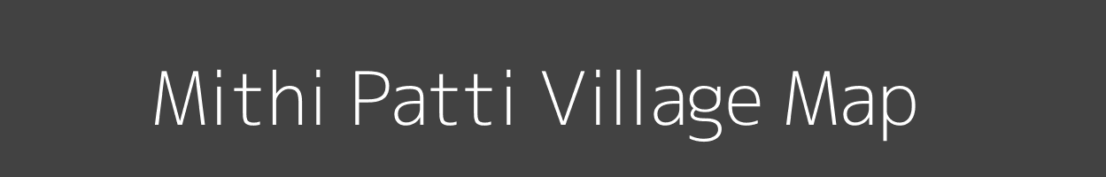Map of Mithi Patti Village in Uttar Pradesh Image