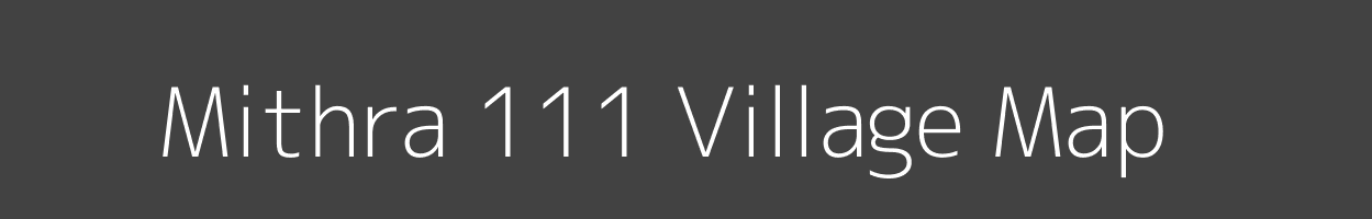 Map of Mithra 111 Village in Punjab Image