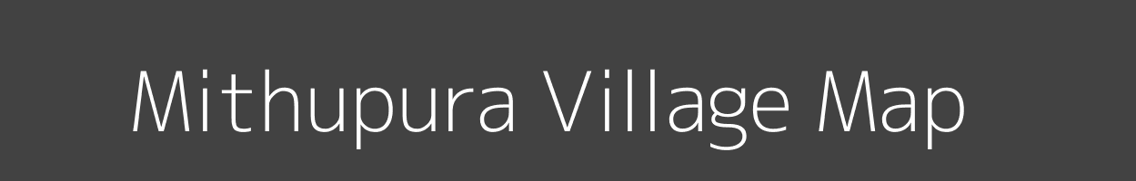 Map of Mithupura Village in Madhya Pradesh Image