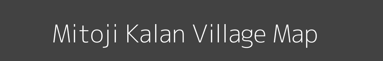 Map of Mitoji Kalan Village in Madhya Pradesh Image