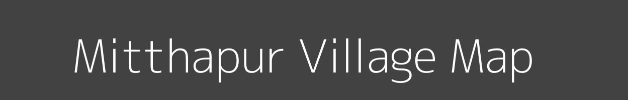 Map of Mitthapur Village in Uttar Pradesh Image