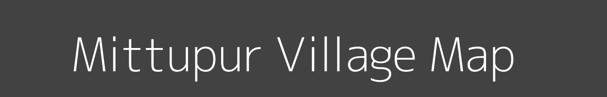 Map of Mittupur Village in Uttar Pradesh Image