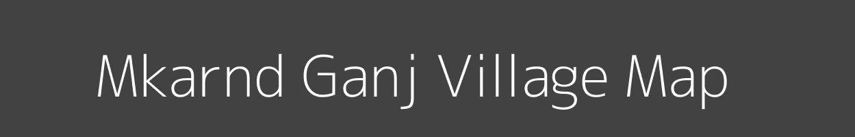 Map of Mkarnd Ganj Village in Madhya Pradesh Image