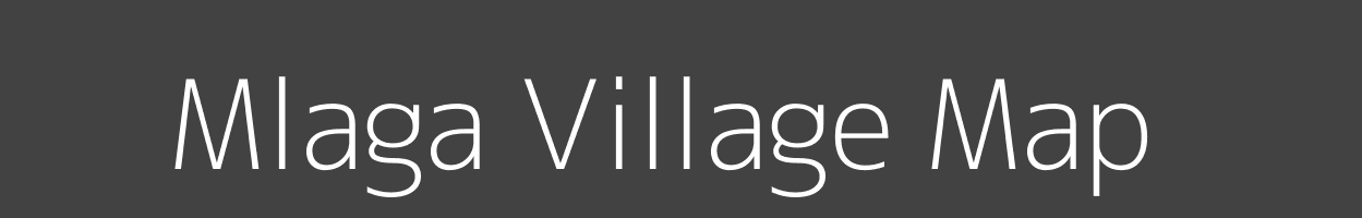 Map of Mlaga Village in Madhya Pradesh Image