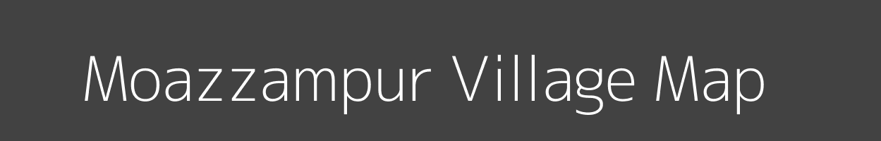 Map of Moazzampur Village in Uttar Pradesh Image