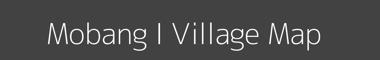 Map of Mobang I Village in Arunachal Pradesh Image