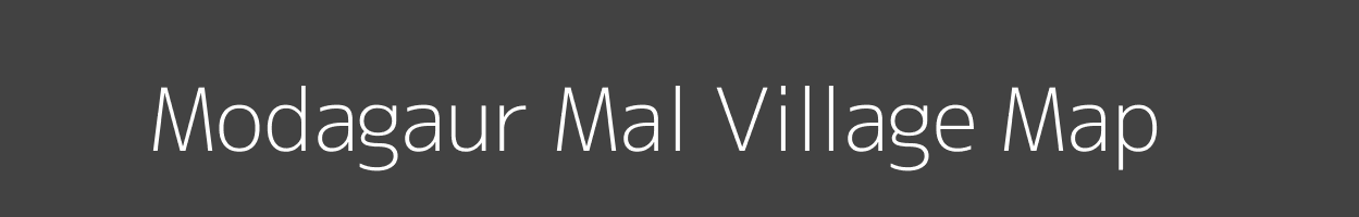 Map of Modagaur Mal Village in Madhya Pradesh Image