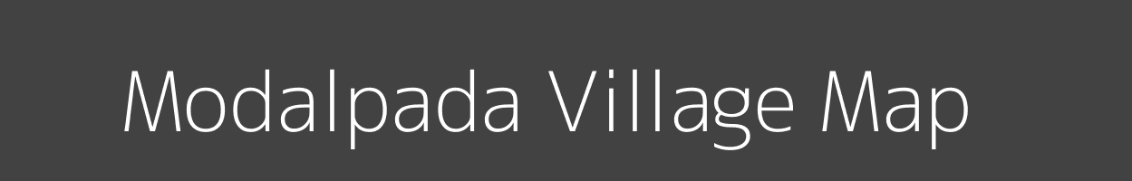 Map of Modalpada Village in Maharashtra Image