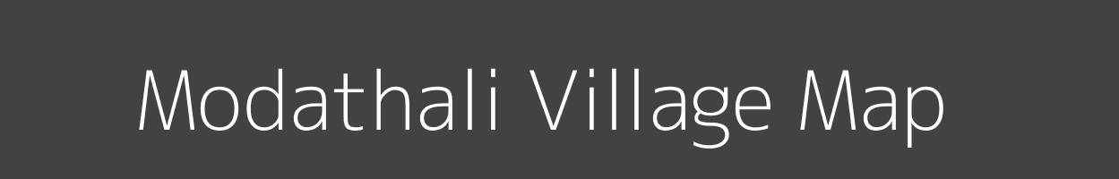 Map of Modathali Village in Rajasthan Image