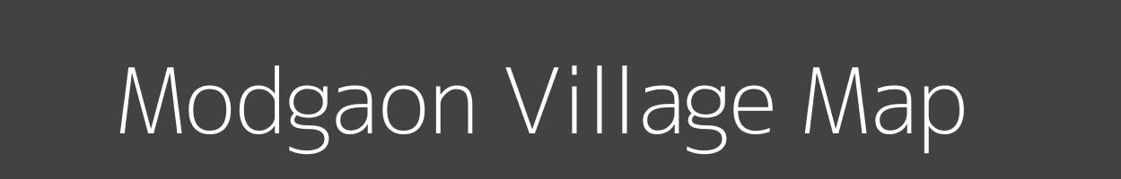 Map of Modgaon Village in Maharashtra Image