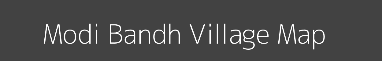 Map of Modi Bandh Village in Jharkhand Image