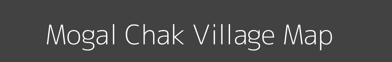 Map of Mogal Chak Village in Bihar Image