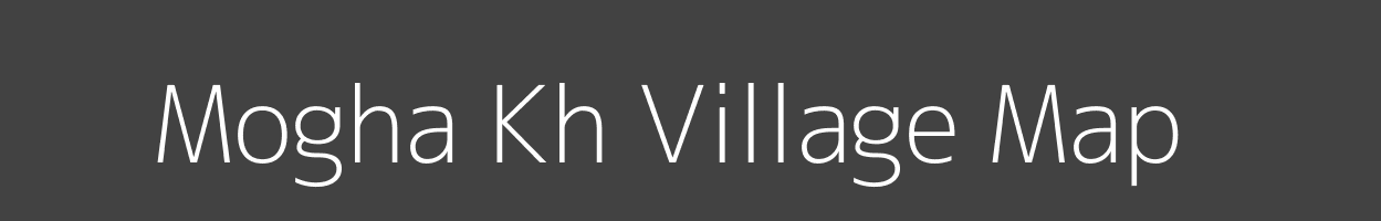 Map of Mogha Kh Village in Maharashtra Image