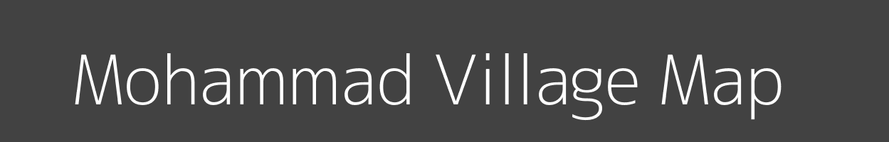 Map of Mohammad Village in Uttar Pradesh Image