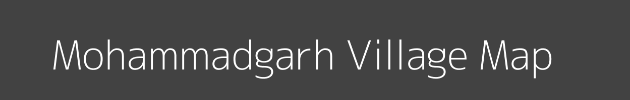 Map of Mohammadgarh Village in Madhya Pradesh Image