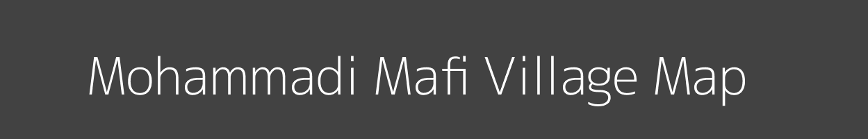 Map of Mohammadi Mafi Village in Uttar Pradesh Image