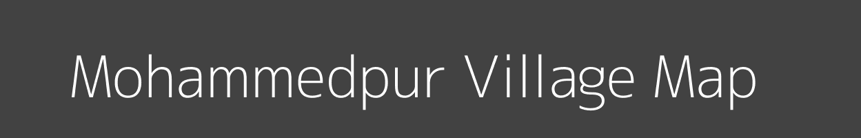 Map of Mohammedpur Village in Madhya Pradesh Image