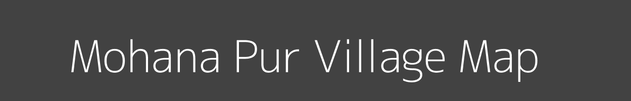 Map of Mohana Pur Village in Uttar Pradesh Image