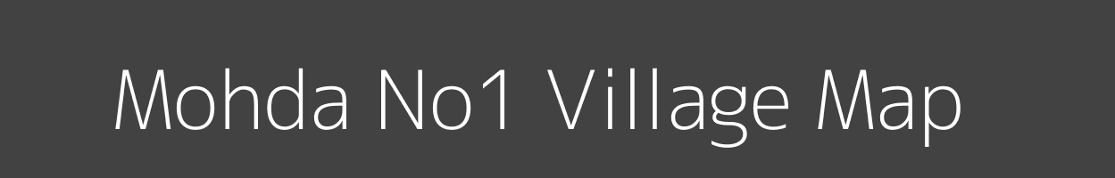 Map of Mohda No1 Village in Madhya Pradesh Image