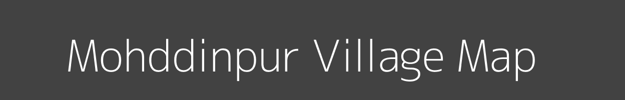 Map of Mohddinpur Village in Uttar Pradesh Image