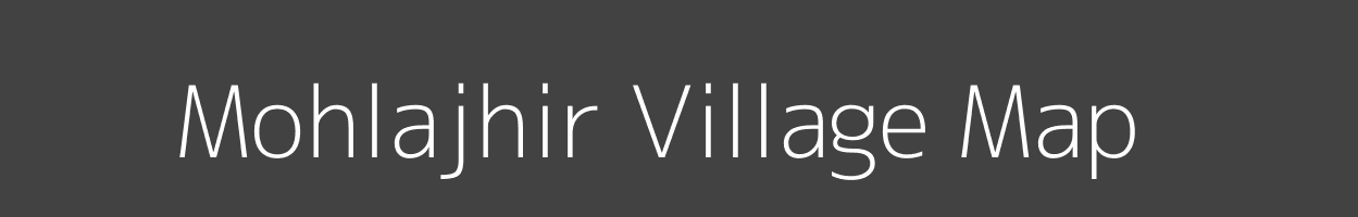 Map of Mohlajhir Village in Madhya Pradesh Image