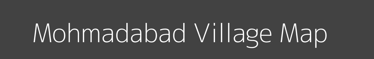 Map of Mohmadabad Village in Uttar Pradesh Image