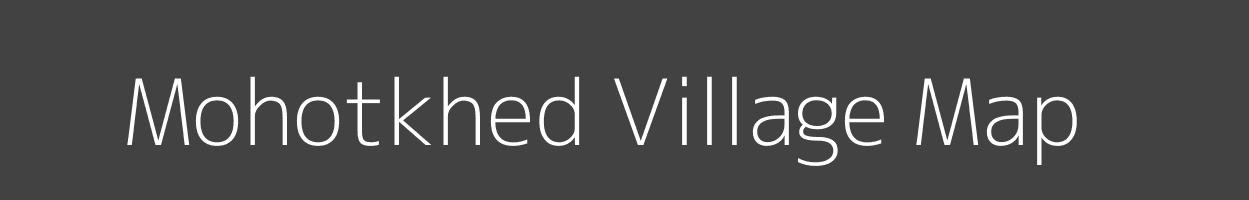 Map of Mohotkhed Village in Maharashtra Image