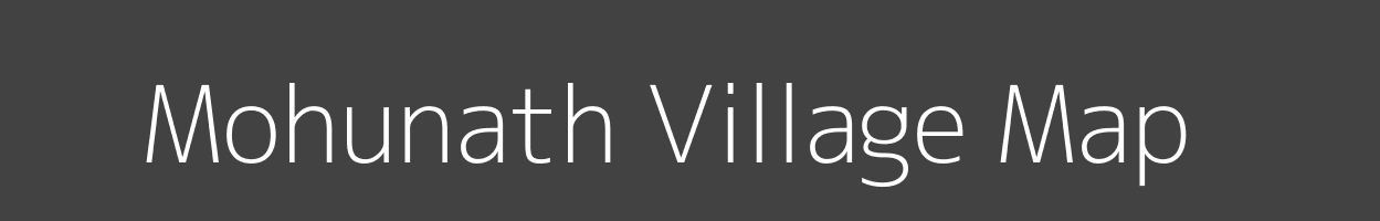 Map of Mohunath Village in Uttar Pradesh Image