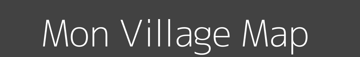 Map of Mon Village in Uttar Pradesh Image