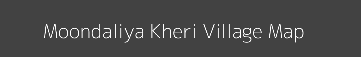 Map of Moondaliya Kheri Village in Rajasthan Image