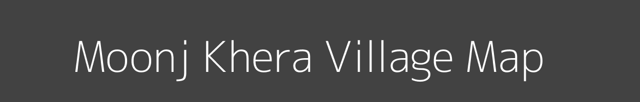 Map of Moonj Khera Village in Rajasthan Image