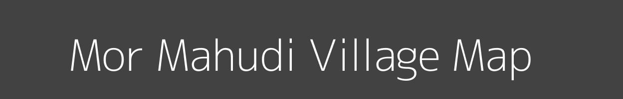 Map of Mor Mahudi Village in Gujarat Image