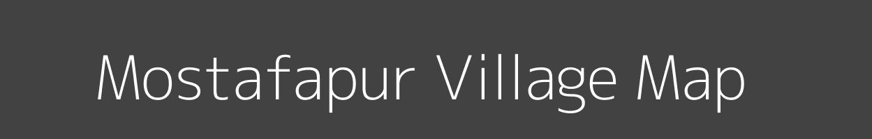 Map of Mostafapur Village in West Bengal Image