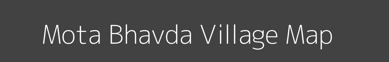 Map of Mota Bhavda Village in Gujarat Image