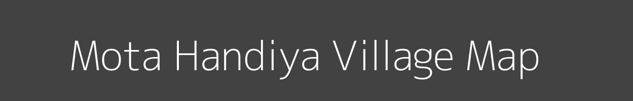 Map of Mota Handiya Village in Gujarat Image