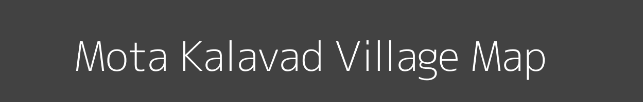 Map of Mota Kalavad Village in Gujarat Image