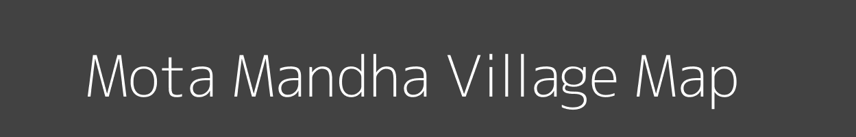 Map of Mota Mandha Village in Gujarat Image