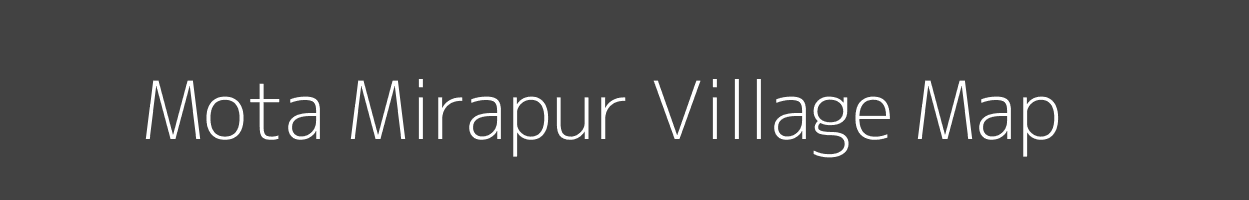 Map of Mota Mirapur Village in Gujarat Image