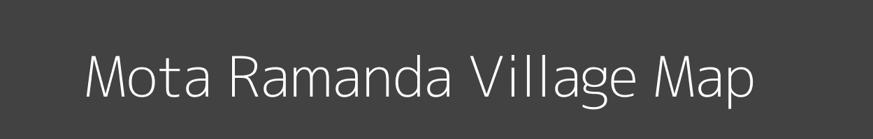 Map of Mota Ramanda Village in Gujarat Image