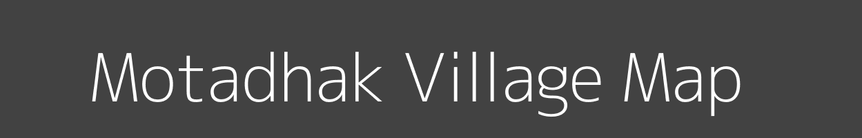 Map of Motadhak Village in Uttar Pradesh Image