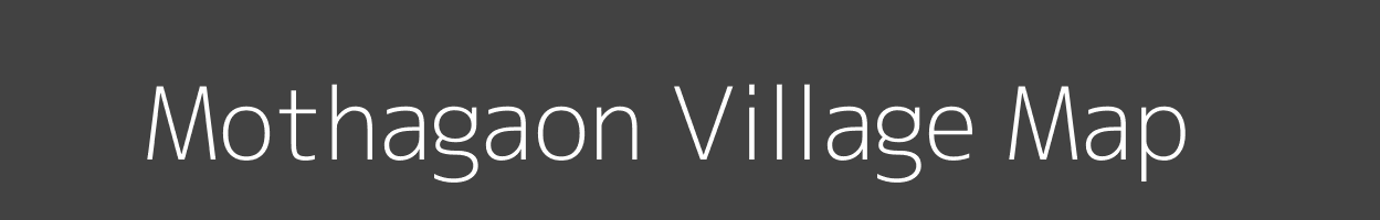 Map of Mothagaon Village in Madhya Pradesh Image