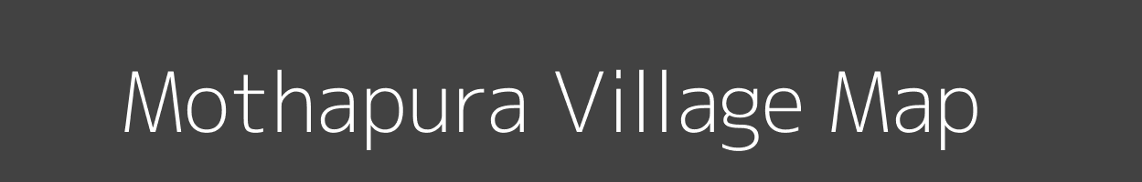 Map of Mothapura Village in Madhya Pradesh Image