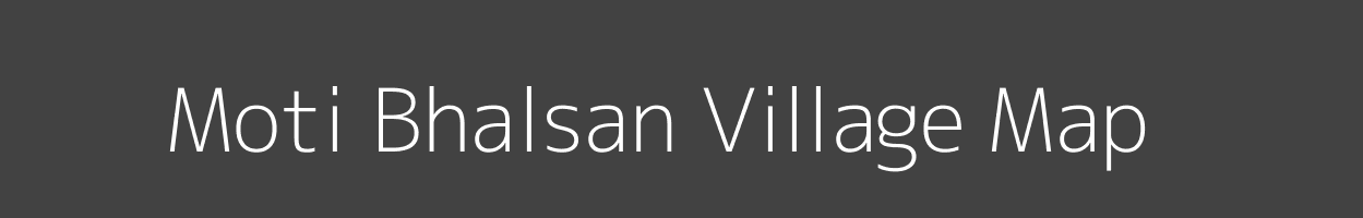 Map of Moti Bhalsan Village in Gujarat Image