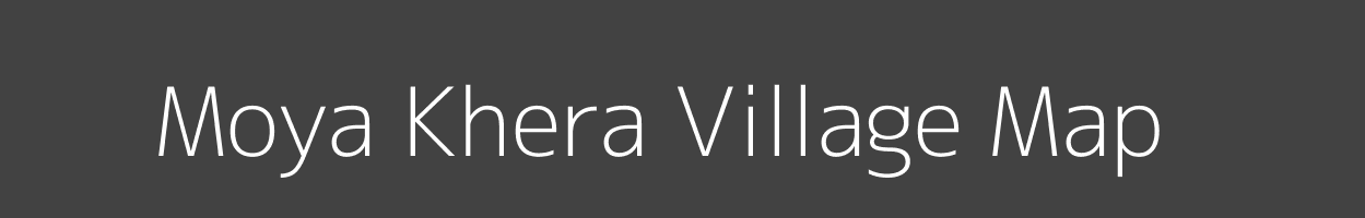 Map of Moya Khera Village in Rajasthan Image