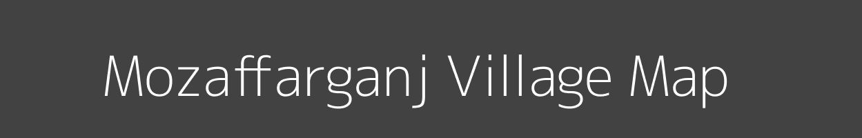 Map of Mozaffarganj Village in Bihar Image