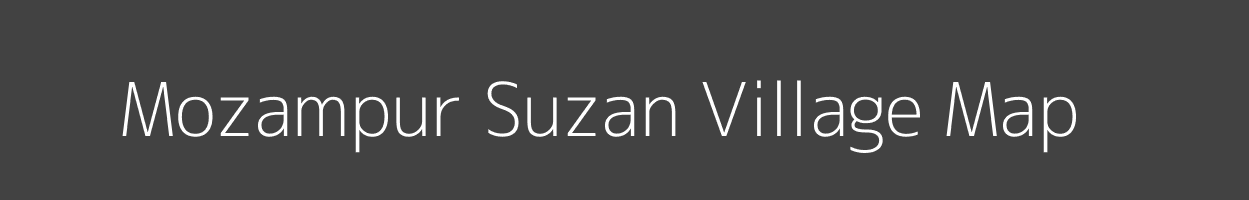 Map of Mozampur Suzan Village in Uttar Pradesh Image