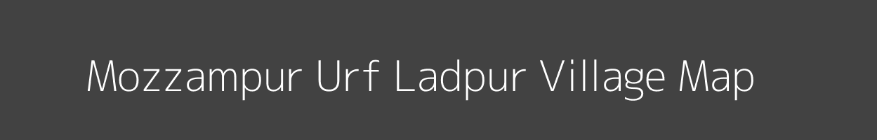 Map of Mozzampur Urf Ladpur Village in Uttar Pradesh Image