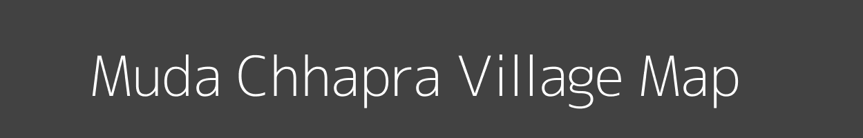 Map of Muda Chhapra Village in Bihar Image