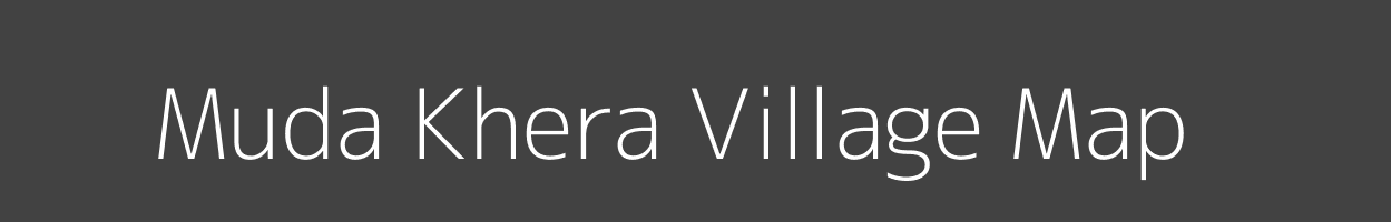 Map of Muda Khera Village in Uttar Pradesh Image